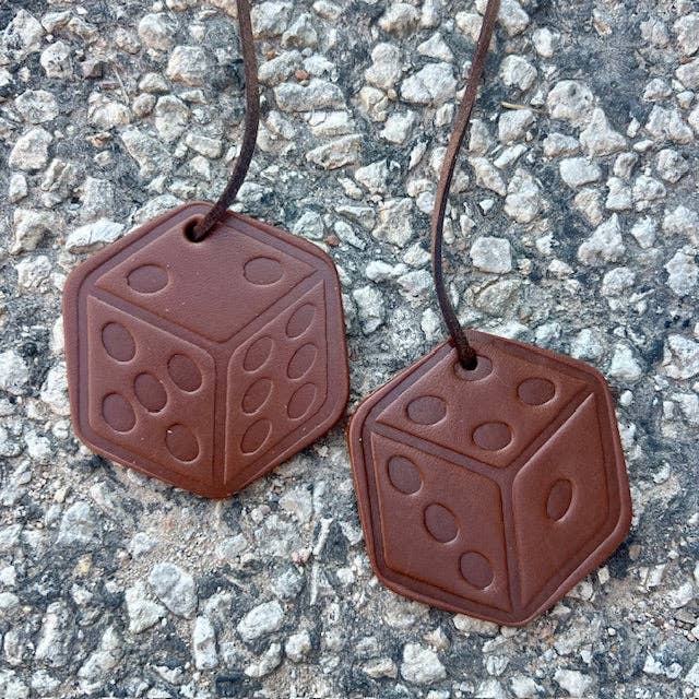 Double Dice Air Flair: Brown / Strawberry Leather
