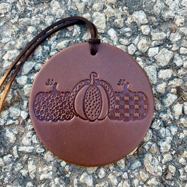 Pumpkin Air Flair: Brown / Leather